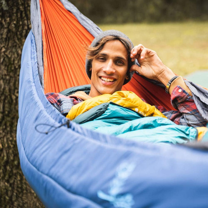 Wise Owl Outfitters Hängematte, Unterbettdecke für Einzel- und Doppelhängematten, warme 4 Jahreszeit