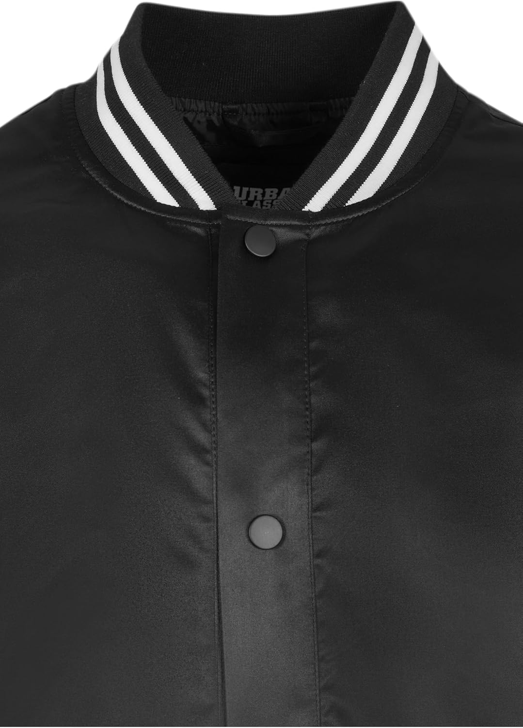 Urban Classics Herren Jacke Satin College Jacket, Varsity Jacke, glänzendes Material, für Männer, in