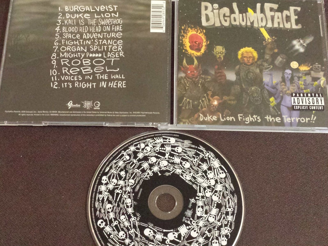 Duke Lion Fights The Terror!!, Audio-CD