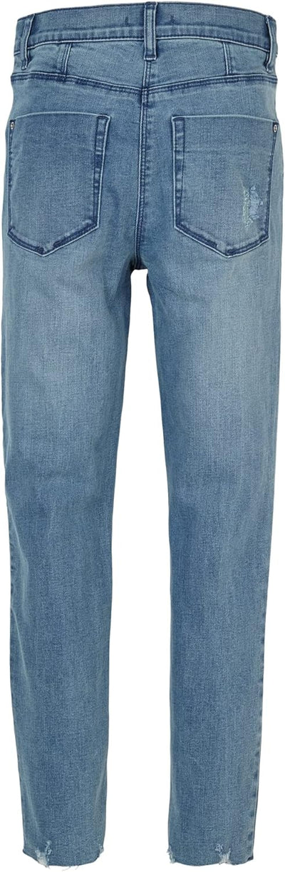 s.Oliver Mädchen Hose Lang Skinny Suri Pants 176 Blue Stretched Den, 176 Blue Stretched Den