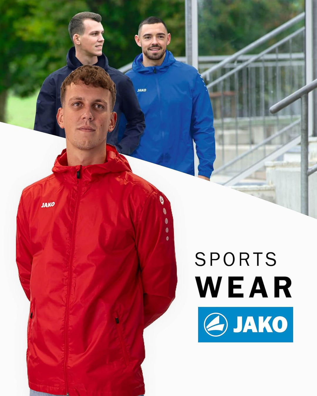 JAKO Ball Performance 3.0-14 Panel Handgenäht XL Rot, XL Rot