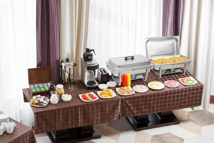 joycraft CDD-09 Chafing-Dish Speisewärmer - Edelstahl Warmhaltebehälter für Buffet und Catering - 9