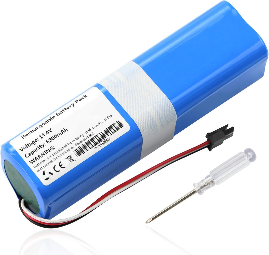 ANTIEE Vacuum Ersatz Akku für Neabot Q11 Robotic Vacuum Cleaner Spare Parts 14.4V 6800mAh with Tools