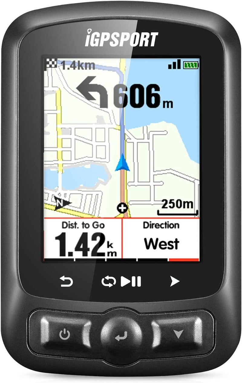 iGPSPORT Fahrradcomputer iGS620 GPS mit dem Trittfrequenzsensor Geschwindigkeitssensor Herzfrequenzs