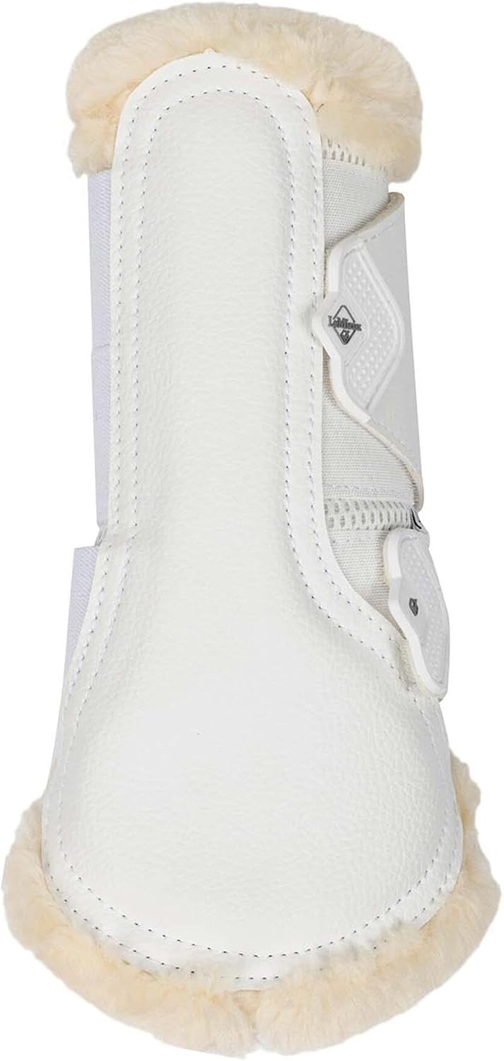 LeMieux Unisex Capella Bürstenstiefel X-Large Weiss, X-Large Weiss