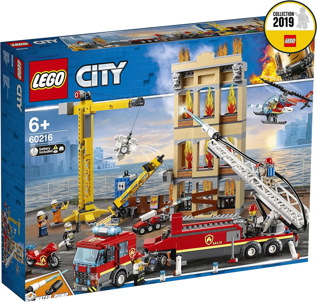 LEGO 60216 City Fire Feuerwehr in der Stadt, Feuerwehr