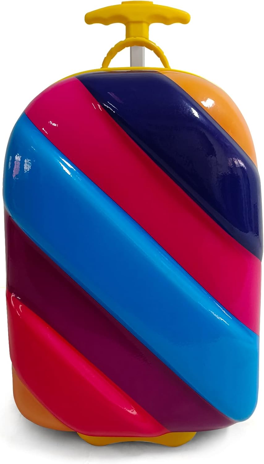 Bayer Chic 2000 - Bouncie Kinder-Trolley Rainbow, Kindergepäck, Kinderkoffer, bunt, 46 cm