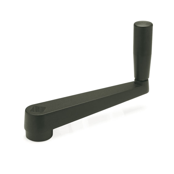 Ganter Normelemente | Handkurbeln - GN 471-125-V14 | Aluminium | mit Vierkant | kunststoffbeschichte