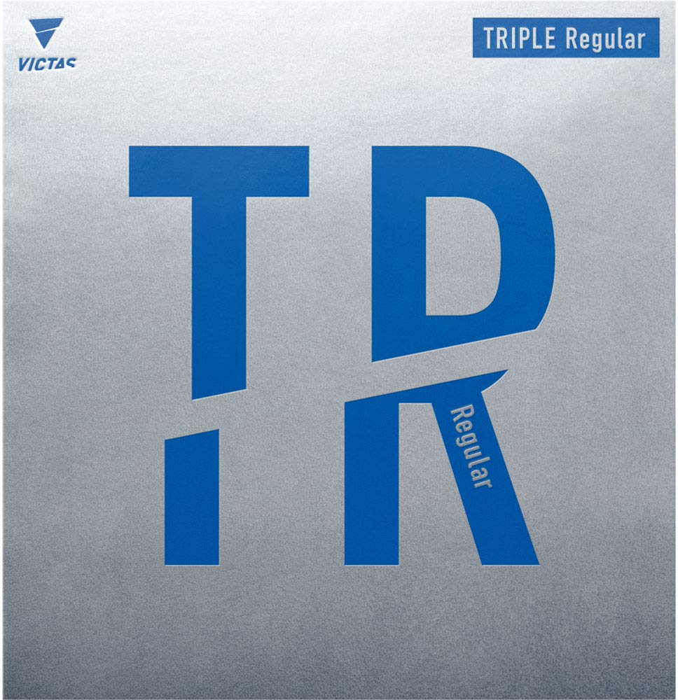VICTAS Belag Triple Regular Schwarz 2,3 mm, Schwarz 2,3 mm