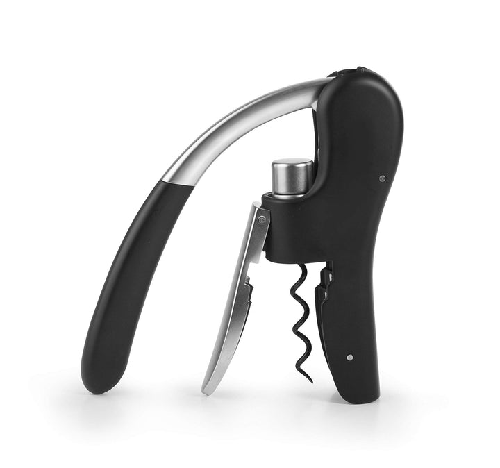 IBILI 695003 SACACORCHOS DE PALANCA VERTICAL LUXE, Stainless Steel, grau