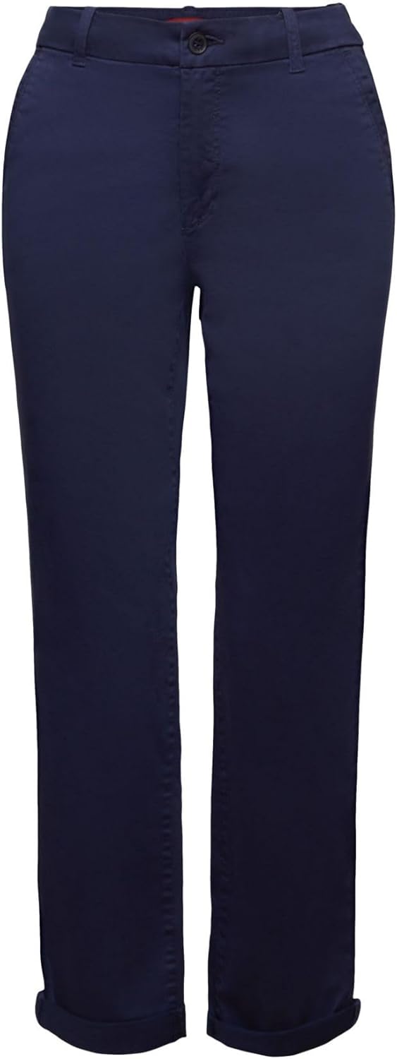 ESPRIT Damen Hose 30W / 30L 405/Dark Blue, 30W / 30L 405/Dark Blue