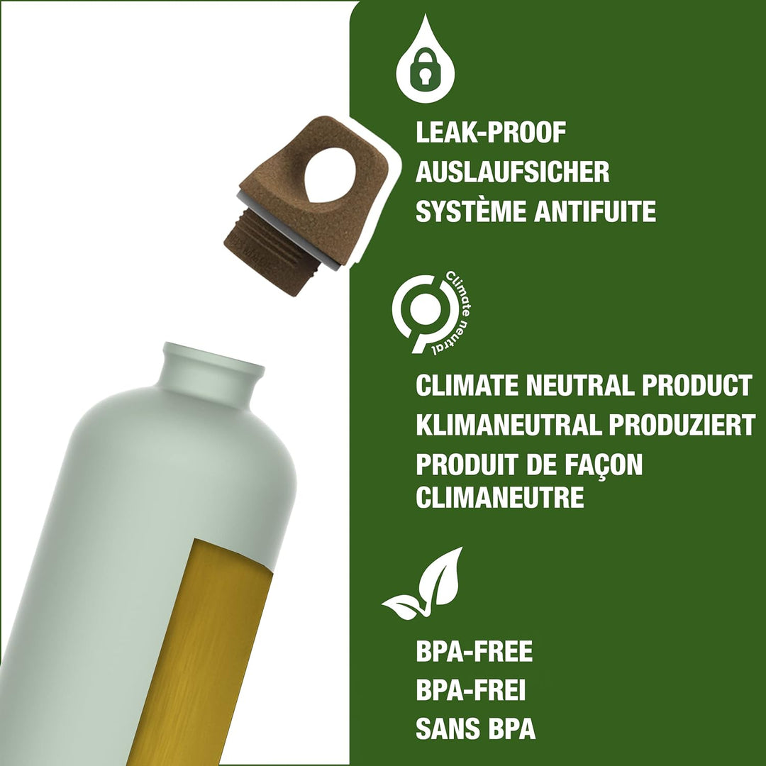 SIGG - Alu Trinkflasche - Traveller MyPlanet - Made in Switzerland - Für Kohlensäurehaltige Getränke