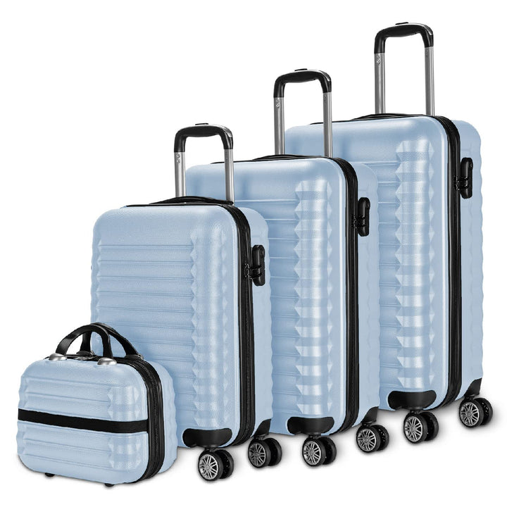 NUMADA - Gepäck-Set und Kulturbeutel 3/4 Stück, gross 75cm, mittel 63cm, klein 53cm und Kulturbeutel
