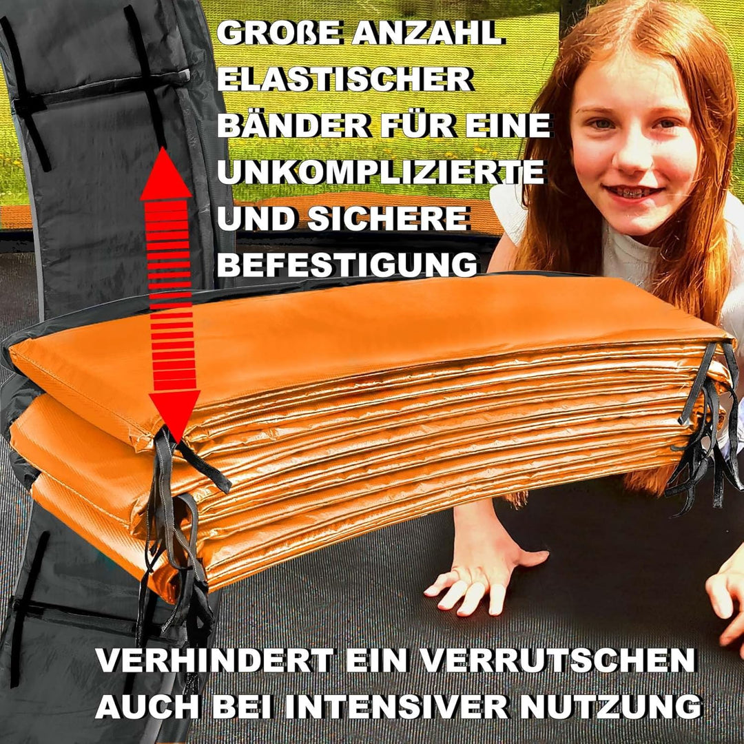 Trampolin Randabdeckung Ø 183 244 250 275 300 305 335 366 370 396 400 427 430 457 460 487 490 cm vie