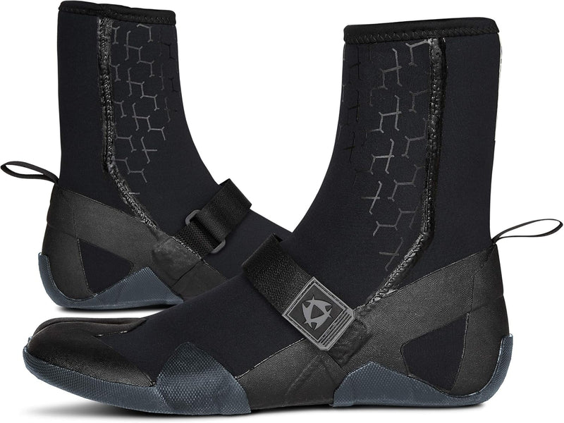 Mystic Watersports - Surf Kitesurf & Windsurf Marshall 5mm Neoprenanzug Stiefeletten - Schwarz - Uni