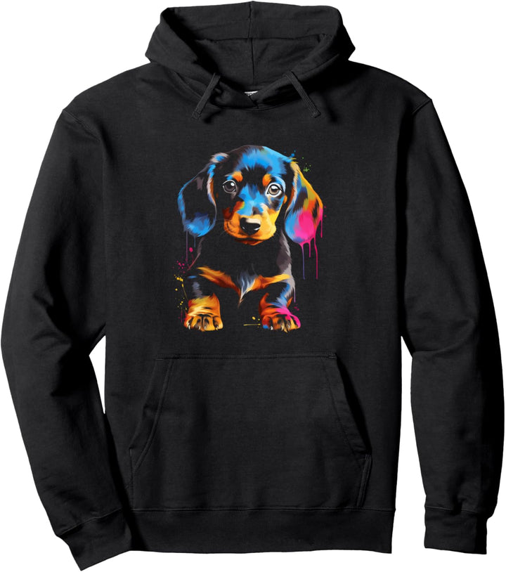 Dackel Dachshund Welpe Pullover Hoodie