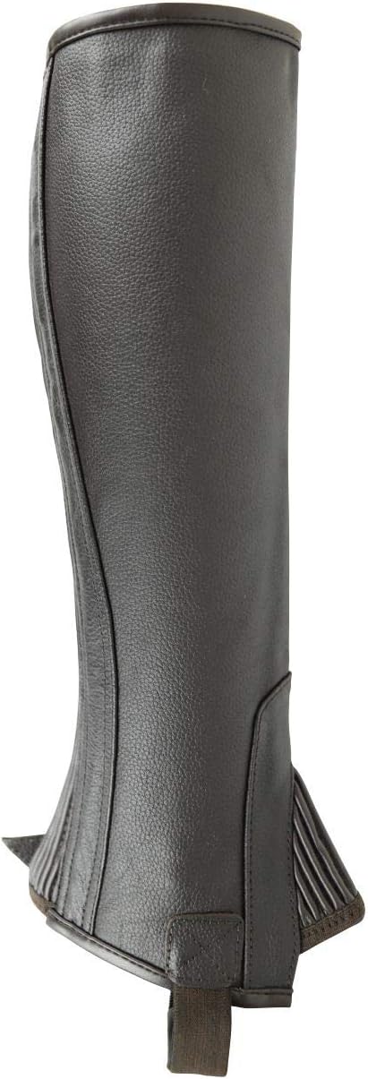 AK Donner Unisex Reitchaps aus Leder AKRS-1032(PL) XS Braun, XS Braun