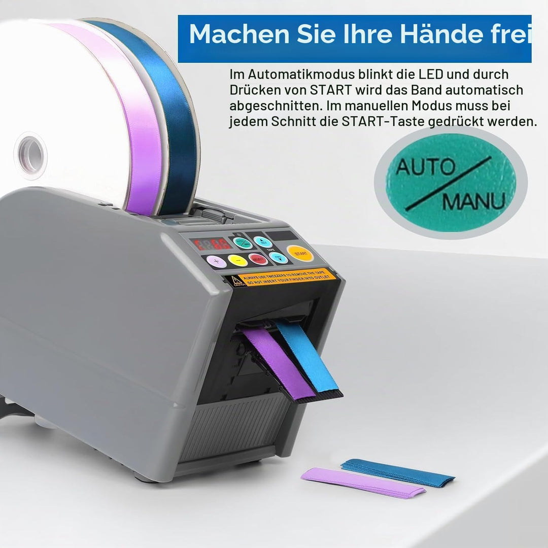 Automatischer Klebebandabroller, Elektrischer Bandschneider Klebebandspender, Automatisch Bandabroll