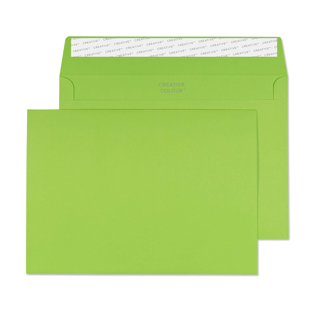 Blake Creative Colour 307 Briefumschläge Haftklebung Limettengrün C5 162 x 229 mm - 120g/m² | 500 St