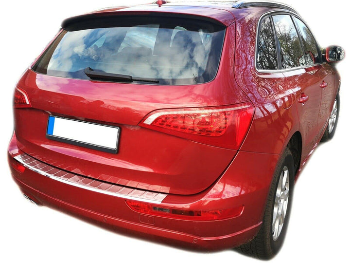 Ladekantenschutz Edelstahl CHROM kompatibel für AUDI Q5, TYP 8R | 2008-2016 | mit Abkantung | premiu