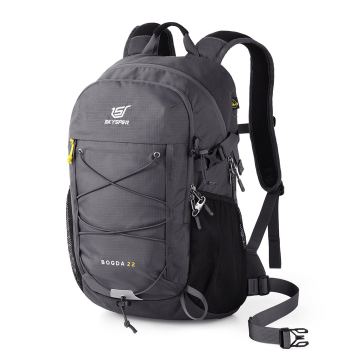 SKYSPER 22L Wanderrucksack Herren Damen Leichter Trekkingrucksack mit Belüftungsrücken Diebstahlsich