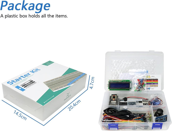 FREENOVE Super Starter Kit for ESP32-S3-WROOM (Included) (Compatible with Arduino IDE), Onboard Came