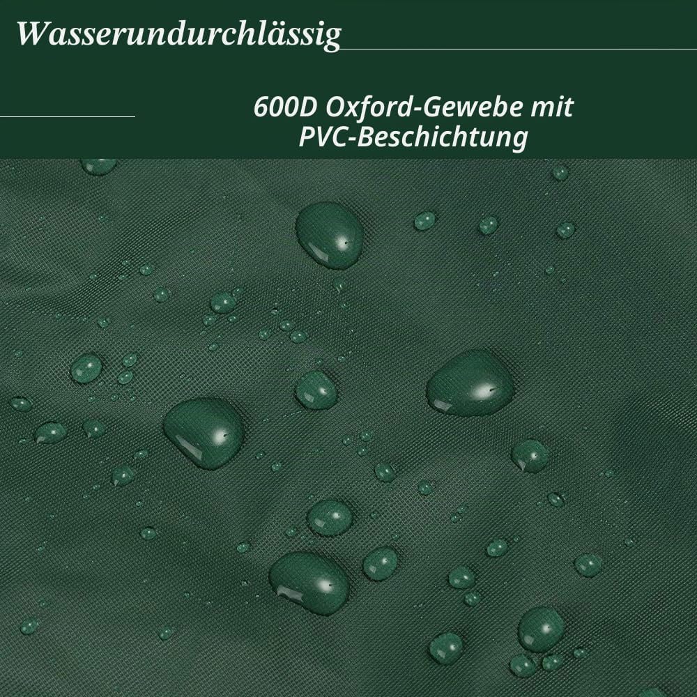 PATIO PLUS Sonnenschirm Schutzhülle, mit Reissverschluss，Schutzhülle 2 bis 3 M Grosse Sonnenschirm A