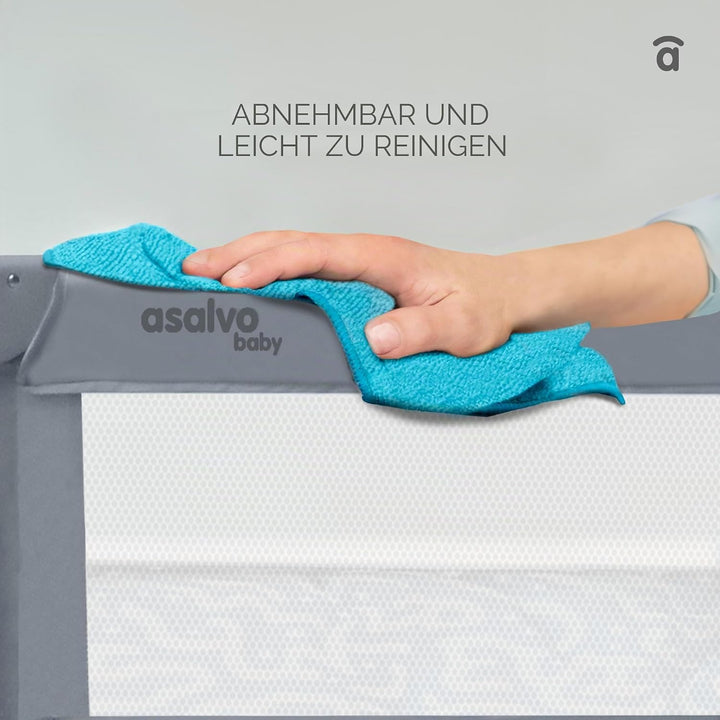 asalvo 151508.0 Bettgitter 90 x 43,5 cm, weiss Weiss, Wei&amp;