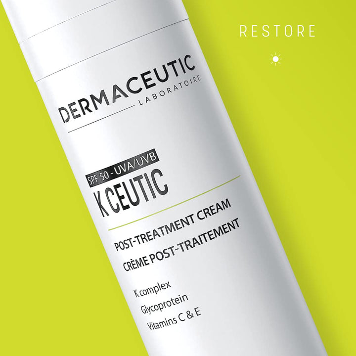 K Ceutic de Dermaceutic Nachbehandlungscreme mit K Komplex, Glycoprotein, Vitamin C & E und UV-Filte