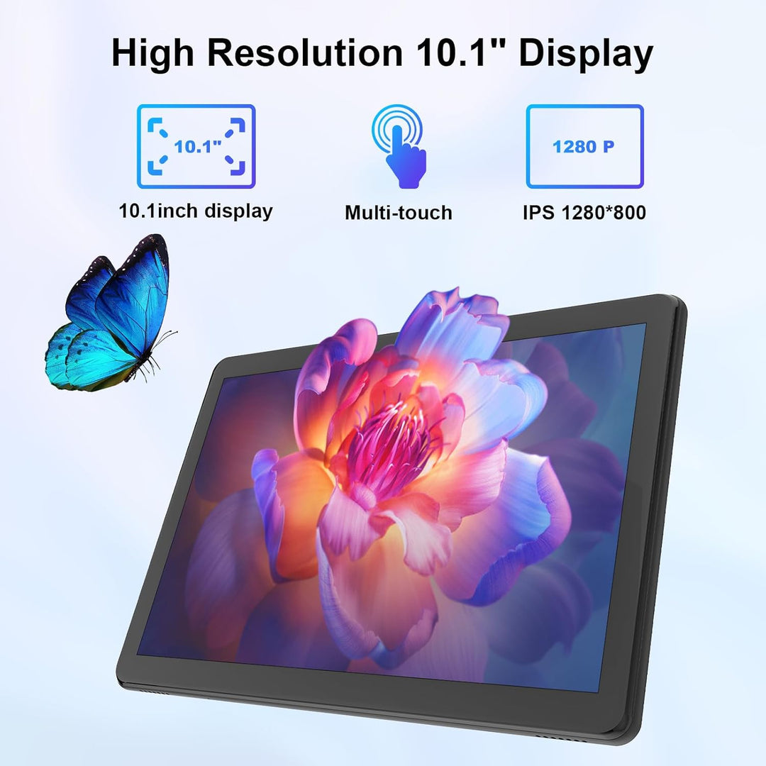 AWOW Tablet 10 Zoll Android 14 Octa-Core 8GB+64GB (1TB TF erweiterbar) – WiFi 6, Bluetooth 5.0, 5000