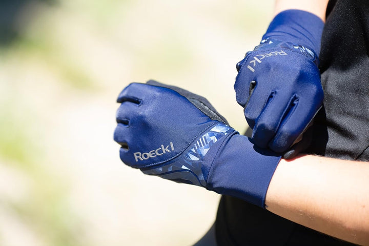 Roeckl Sports Reithandschuh Melbourne, Turnier Sommer Handschuh, 4 Farben, Grösse 6-11 6.5 Traube, 6
