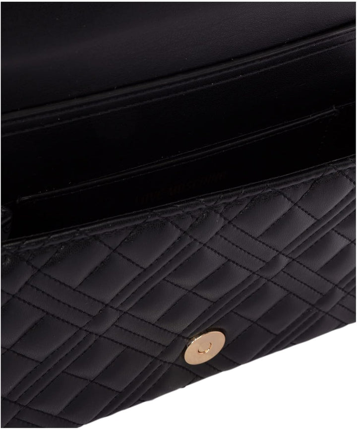 Love Moschino Damen Borsa A Spalla Umhngetasche Nero, Nero