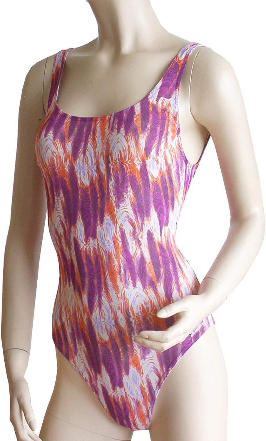 Solar Tan Thru Badeanzug 100286-54 lila, Gr. 38 B-Cup