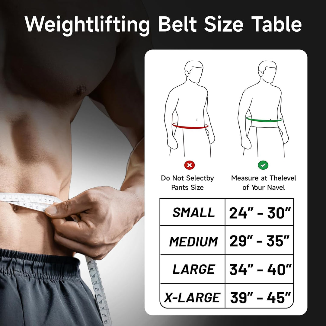 MANUEKLEAR Powerlifting Gewichthebergürtel Herren damen, 10mm dick Leder Lever Lifting Belt, Gym Gür