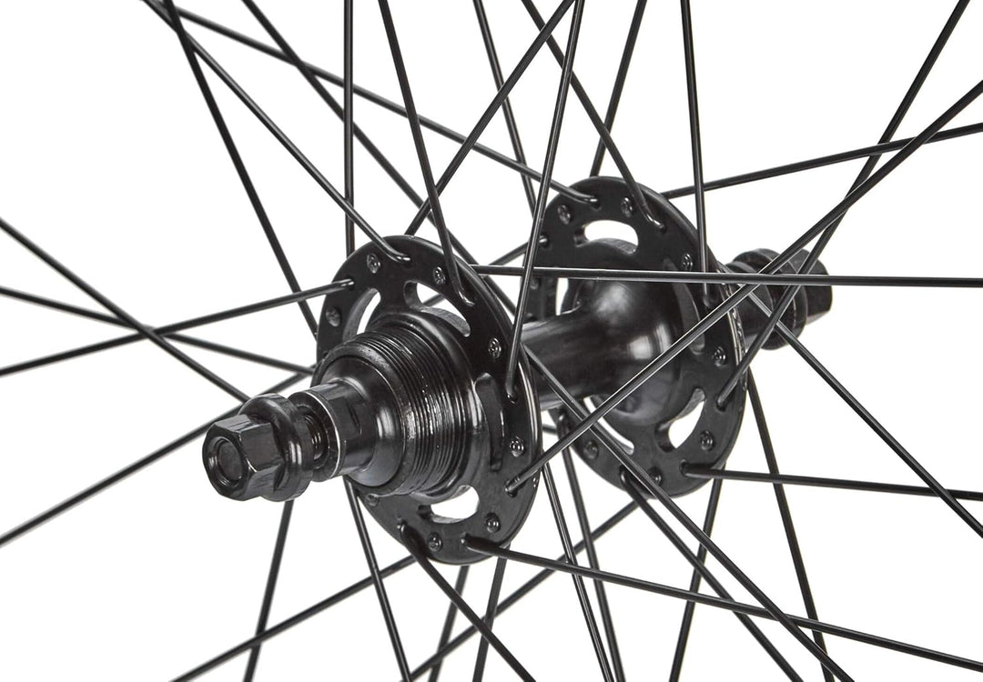 Point Unisex – Erwachsene Fixed and Free Laufradsatz, Schwarz