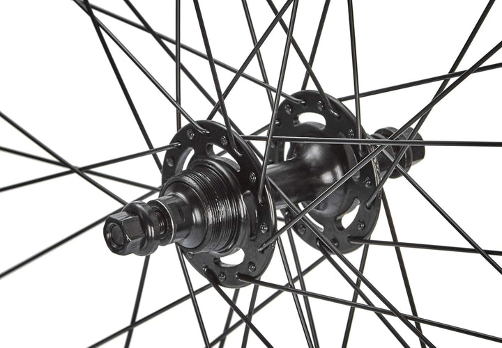 Point Unisex – Erwachsene Fixed and Free Laufradsatz, Schwarz