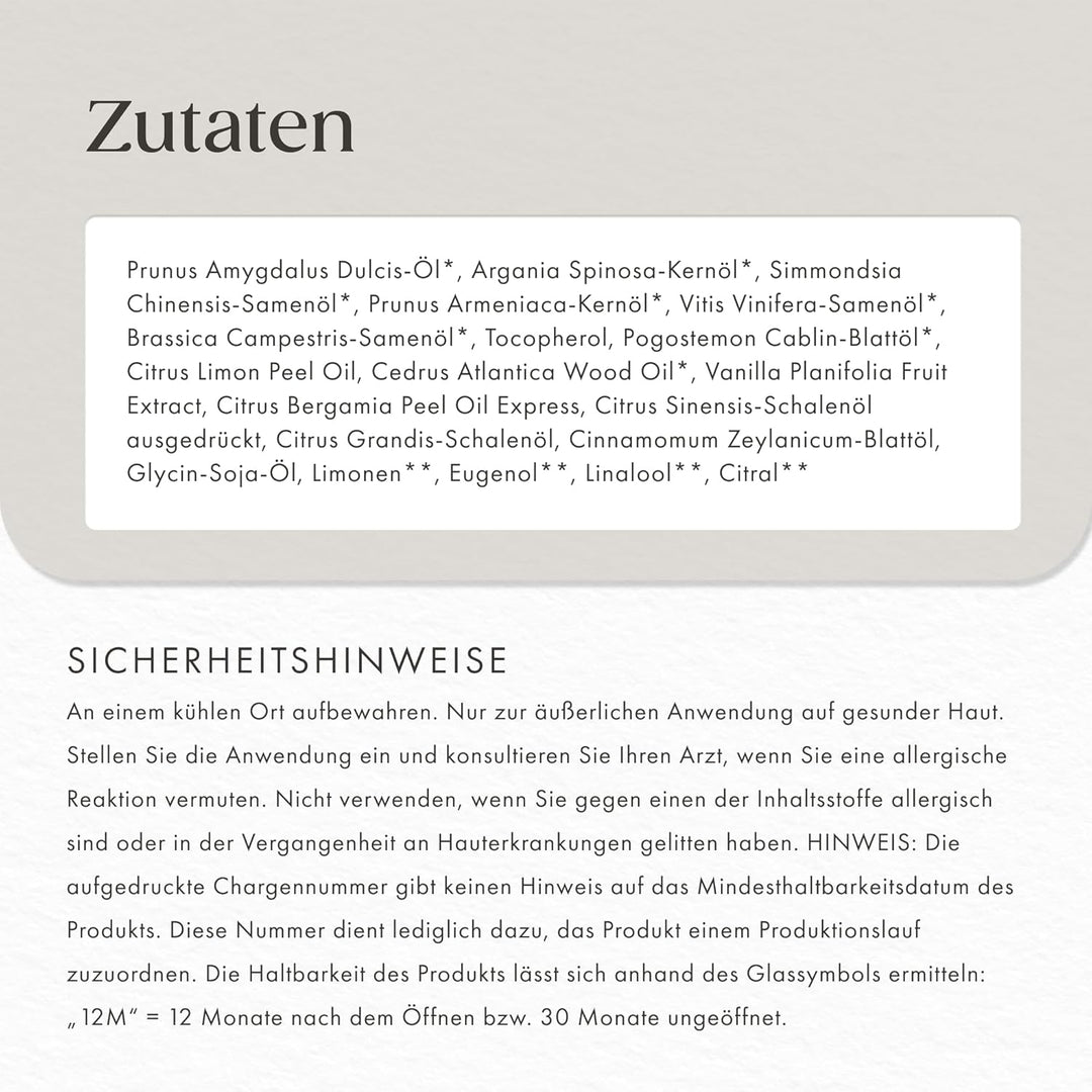 Satin Naturel BIO Bartöl kaltgepresst 100ml – Premium Beard Oil für Herren – Bartpflege mit männlich