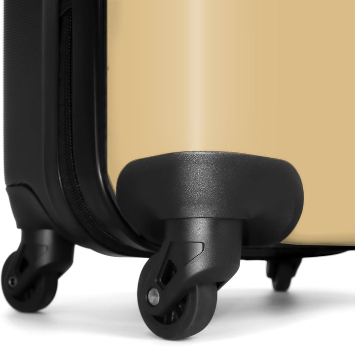 Koffer Mittelgross 67x43x25 cm Hartschalenkoffer L Trolley Rollkoffer 4 Rollen Leicht Hartschale Mit