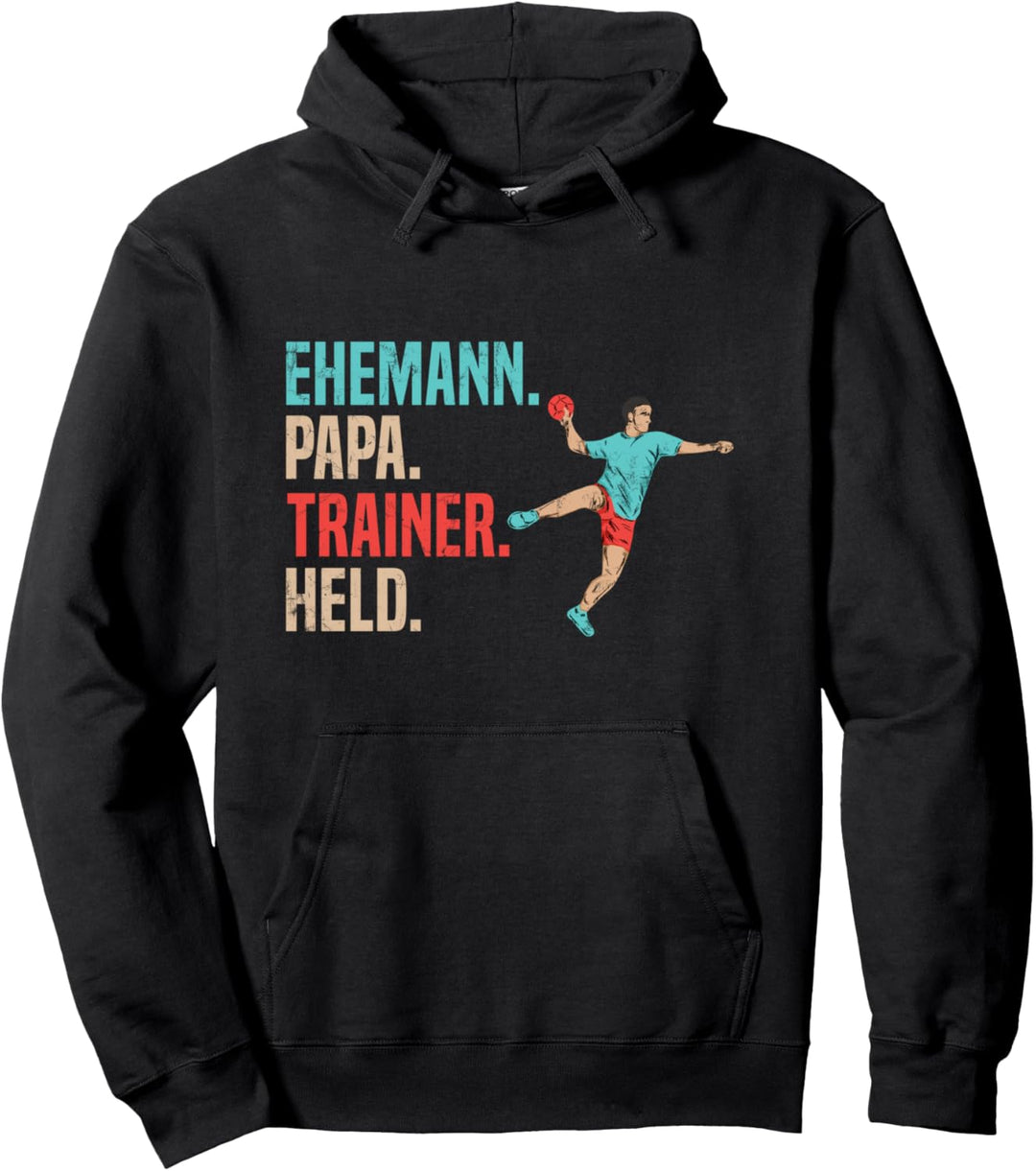 Handball Geschenk für Handball-Trainer Pullover Hoodie