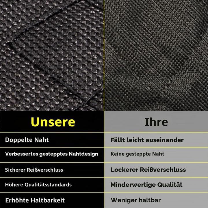 Meadowlark XL Hundesitzbezüge, einzigartiges Design, vollständiger Autoschutz, Türen, Kopfstützen un
