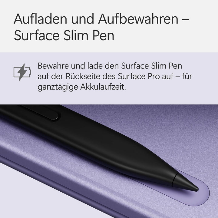 Microsoft Surface Pro 12" Keyboard mit Slim Pen | kompatibel mit Surface Pro 12" | QWERTZ | Violett