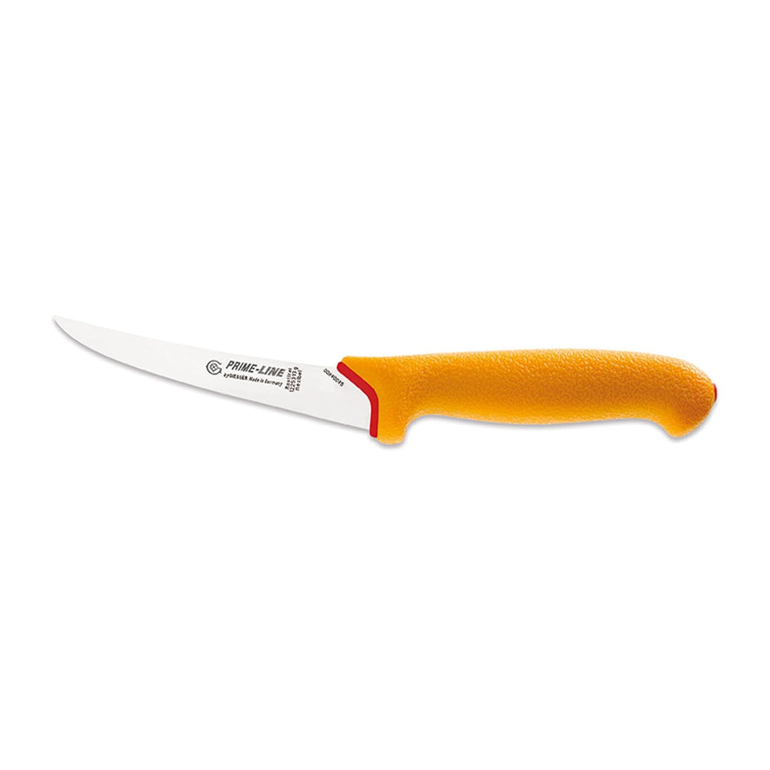 Johannes Giesser Messerfabrik PrimeLine Ausbeinmesser sehr flexibel Messer, Gelb, 13 cm