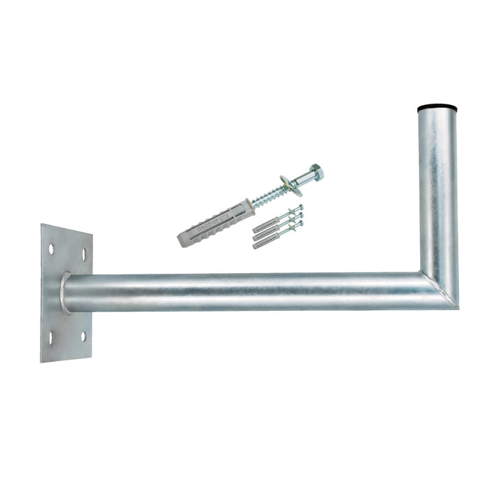 Premium X 45-50cm Wandhalter Stahl verzinkt SAT Antenne Wandhalterung Wand Montage Halter Fischer Sc
