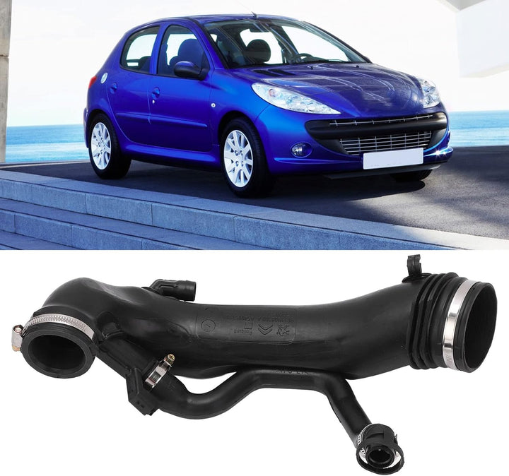 Qiilu Ansaugrohr Turbolader 1440Q6 9811909980 Turbo Air Chagrer Ansaugschlauch Gummiluftansaugrohr M