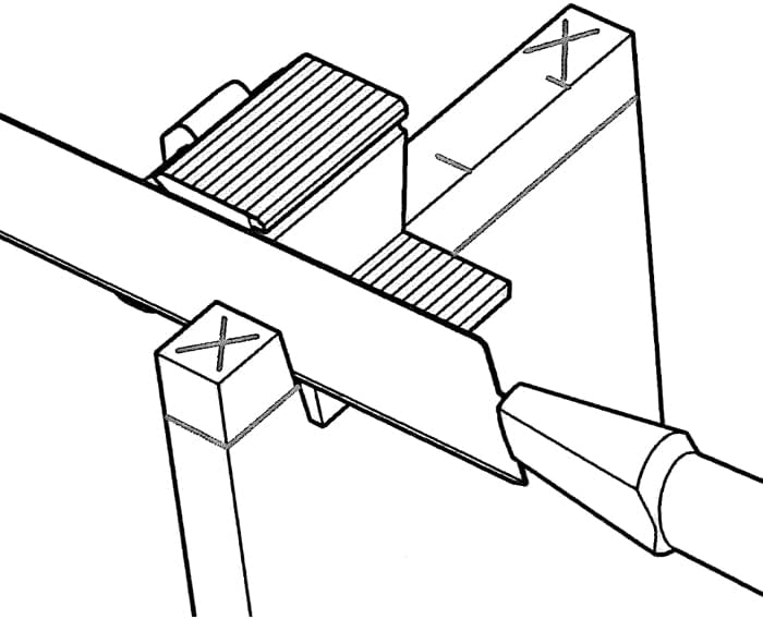 Veritas Zinken-Sägeführung, 1:8