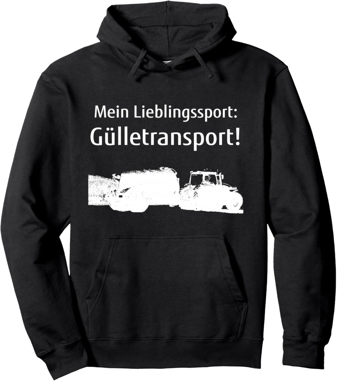 Gülle fahren Landwirt Bauer Lohner Trecker Landwirtschaft Pullover Hoodie