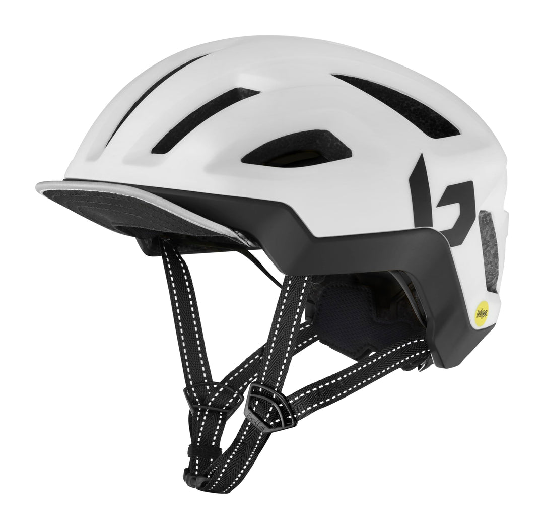 Bolle React MIPS - Cycling Helme für Erwachsene - Sport Weiss S, Weiss S