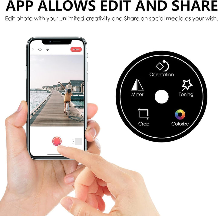 TCNEWCL Diascanner zum Digitalisieren, Film Dias-Scanner Tragbarer, 30 x 21 Zentimeter LED Lichtpane