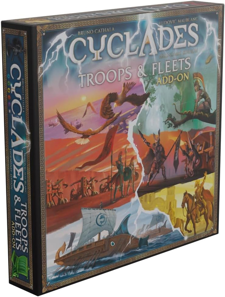 Kykladen: Truppen & Flotten – 110 Kunststofffiguren zur Verschönerung Ihrer Legendary Edition Cyklad