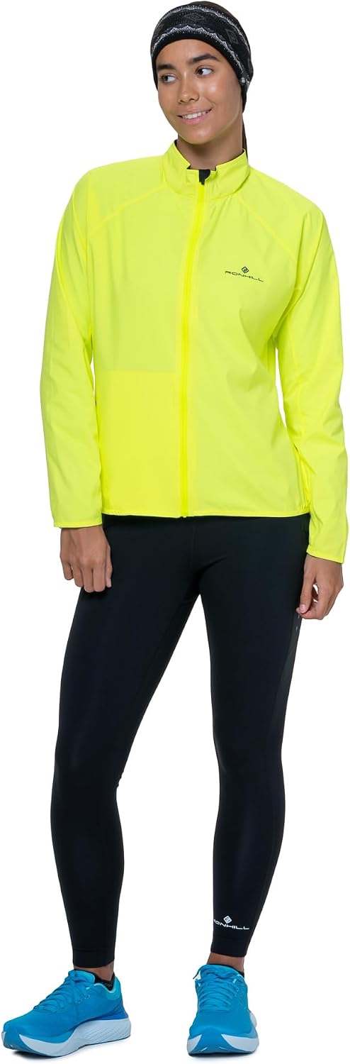 Ronhill Damen Wmn's Core Jacket M Fluo Gelb/Schwarz, M Fluo Gelb/Schwarz